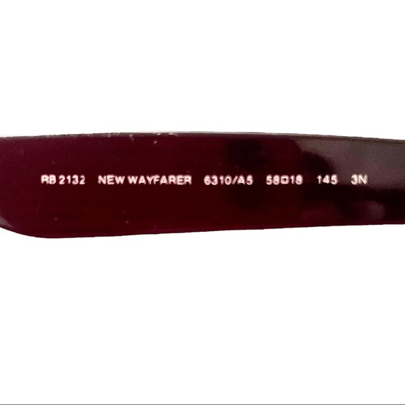 Ray-Ban New Wayfarer Classic Prescription Sunglasses - Picture 4 of 7